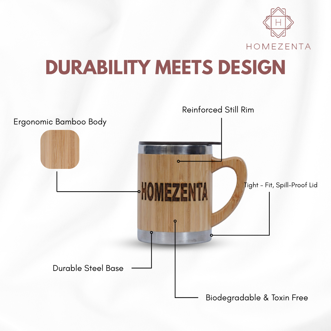 Bamboo Coffee Mug