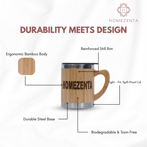 Bamboo Coffee Mug